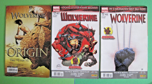 Lotto panini wolverine - panini:,