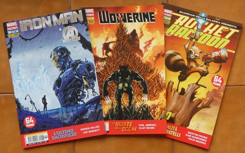 Marvel now wolverine iron man - now!,